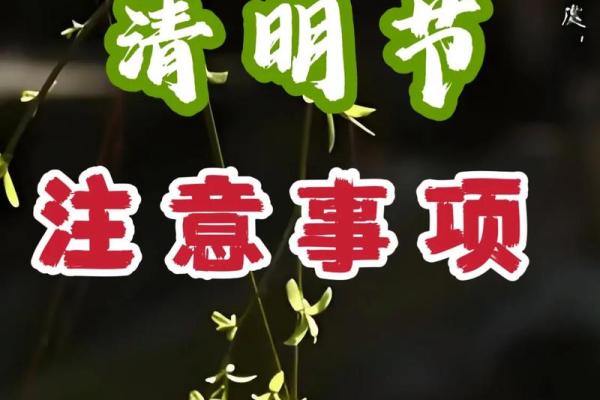 风水清明节要注意什么有哪些禁忌