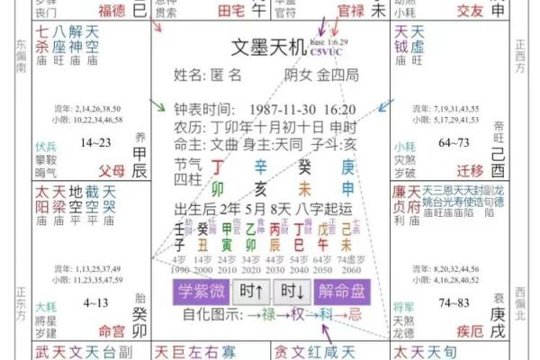 免费紫薇星盘在线排盘