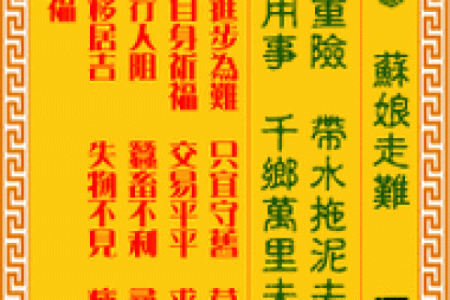 观音菩萨灵解签26解签