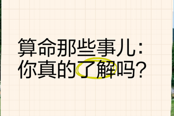 算命问什么问题