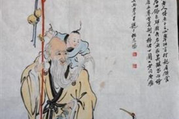 天后灵签5寿星骑仙鹤