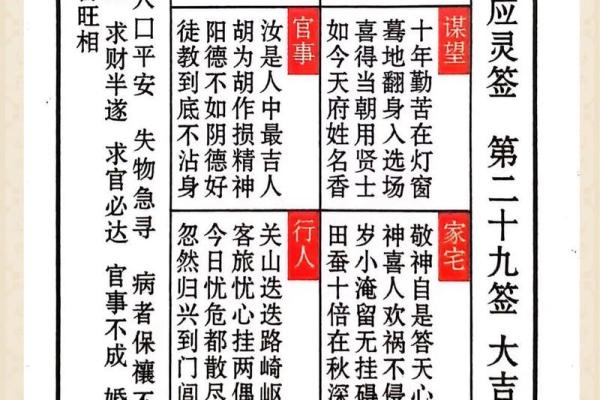 玄天上帝灵签簿