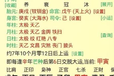八字子女宫