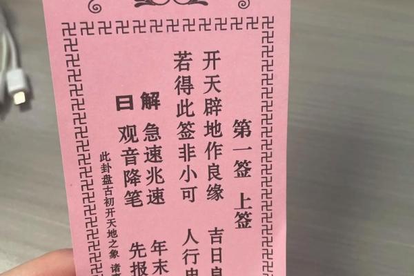 王爷灵签解签详解