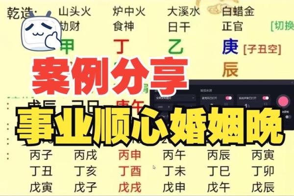 晚婚的八字组合