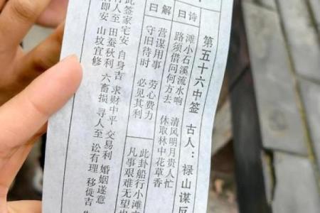 灵古寺求签解签51