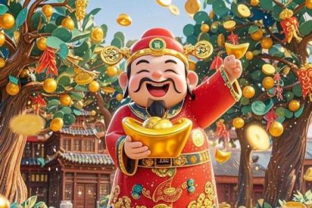 财神保佑你,求财神爷保佑发财