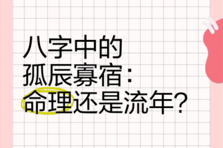 孤辰 寡宿坐命会活成寡人吗？【紫微斗数】【心婷解惑】