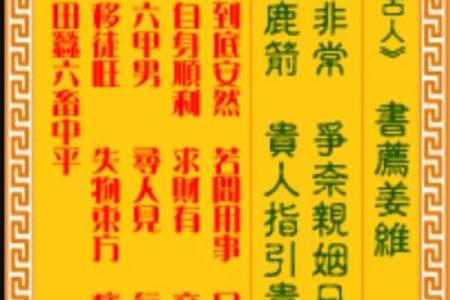 观音灵签1签解学业