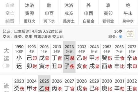 四辰八字