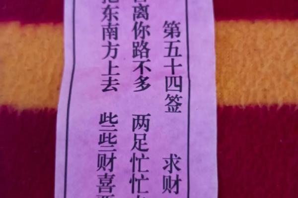 观音灵签二十二解签求财