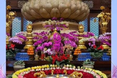 风水寺里摆放假花可以供佛吗