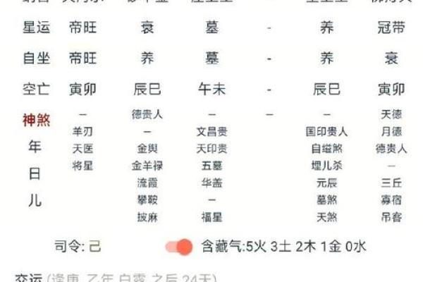 领导八字