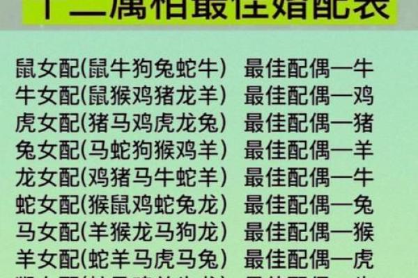 属牛女的婚姻配对更佳属相