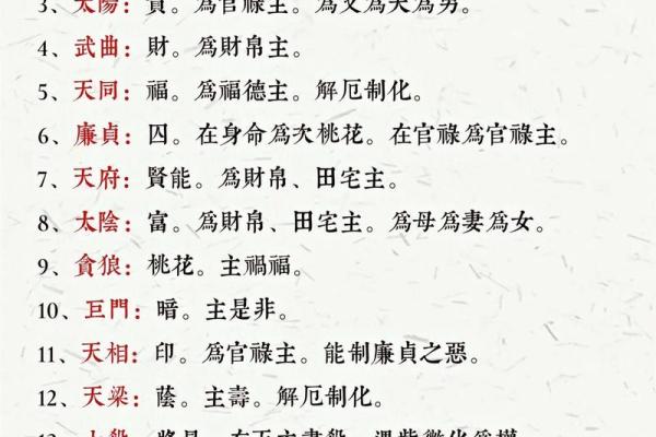 紫薇斗数行限详解