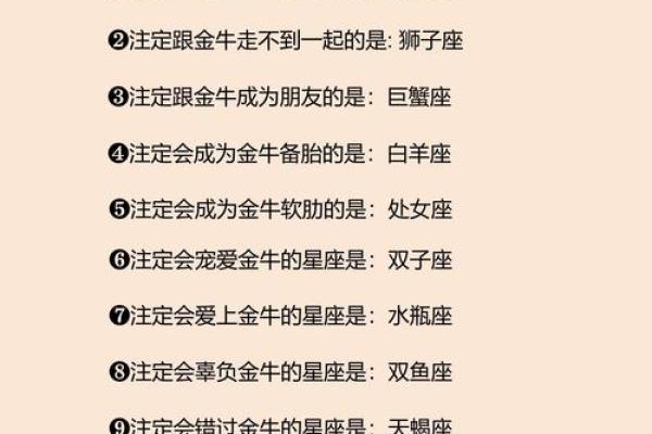 金牛女和什么座最配对 金牛男和什么座最配对
