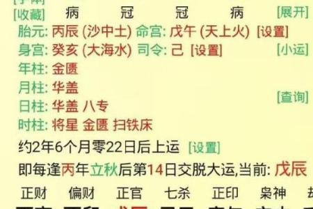 八字命理详解