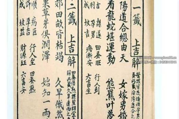观音灵签45签全解