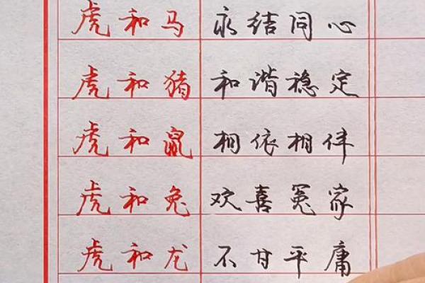 生肖虎的婚姻配对方面有哪些忌讳？