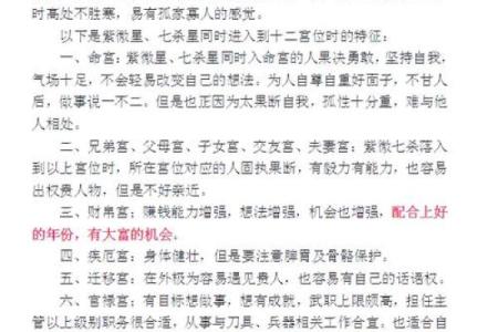 紫薇斗数 七杀是什么