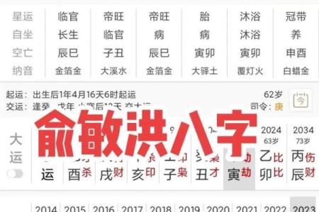 八字无大运