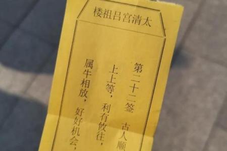 吕祖灵签野草闲花