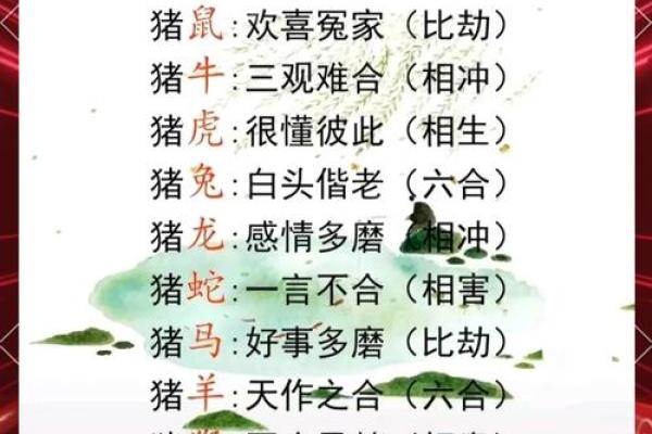 十二生肖最佳婚姻配对
