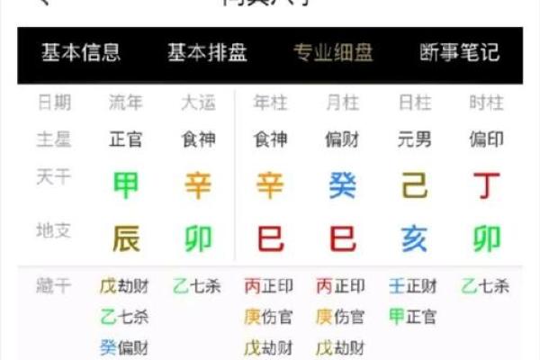 如何看懂八字排盘
