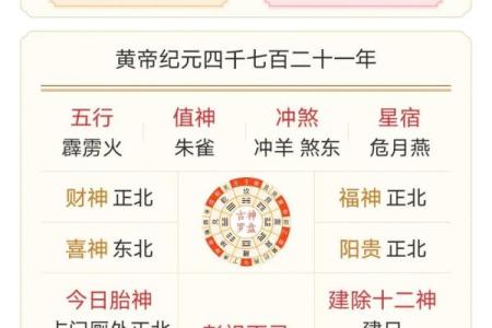 今日黄历农历 查今天的日子老黄历查询