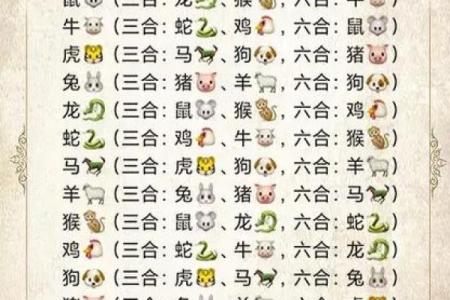 12生肖吉凶配对一览表