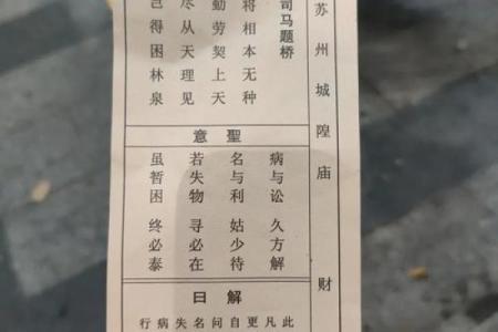 灵顺寺财神殿33签解签