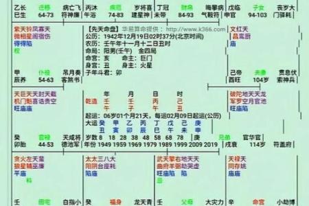 紫薇斗数文曲旺