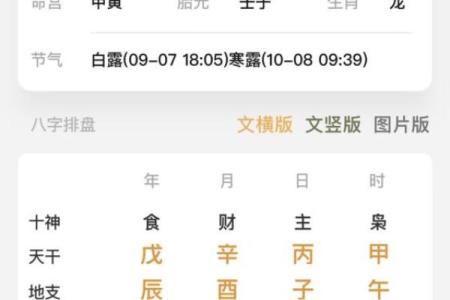 八字财星透