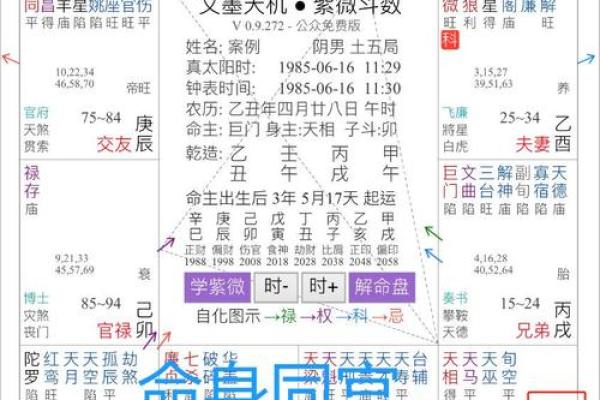 紫薇斗数举门宫
