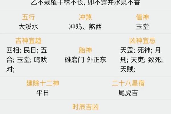 明日运程运势黄历