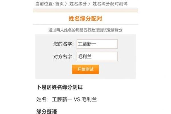 姓名配对费用查询系统 姓名配对费用查询系统官网？