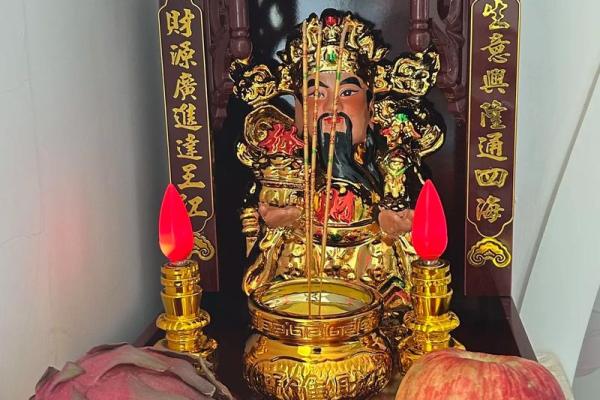 家中文财神摆放位置图片，家中文财神爷的摆放位置？
