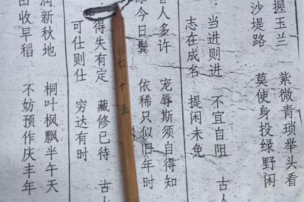 灵签抽签详细解签