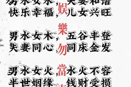 算命姻缘八字