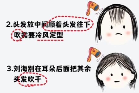 八字刘海怎么吹