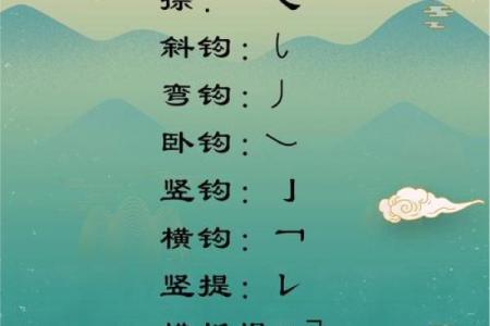 八字笔画