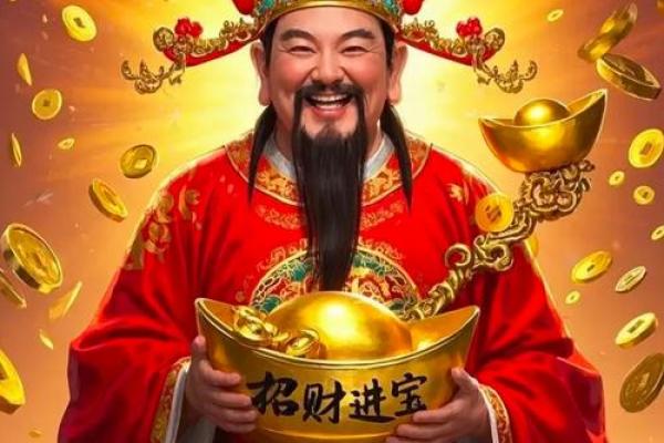 财神在元宝上面成语