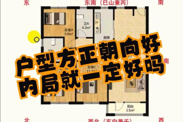 坐北向南房子吉凶方位