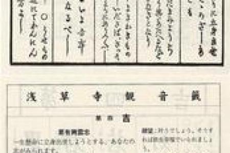 六十甲子观音灵签全解