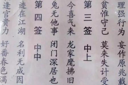 观音签第六五签