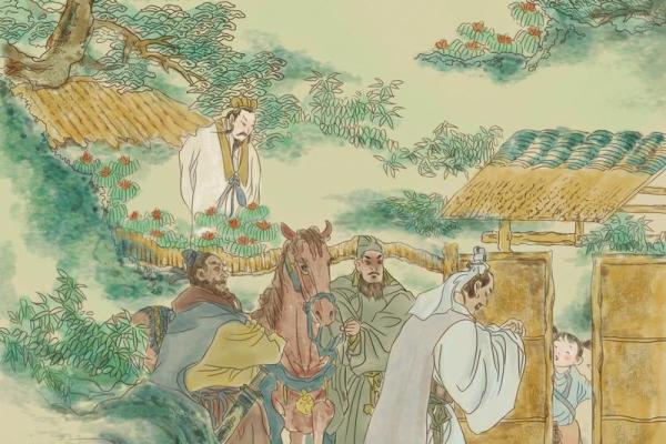 吕祖灵签第三十九签 古人三顾草芦