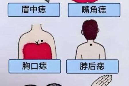 面相额头痣相图解算命