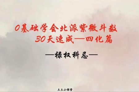 紫微斗数之四化论断法详释：河洛论断法