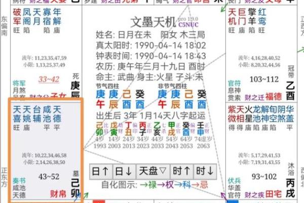 紫薇斗数与八字信息相通