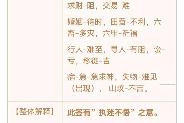 灵签七十八签